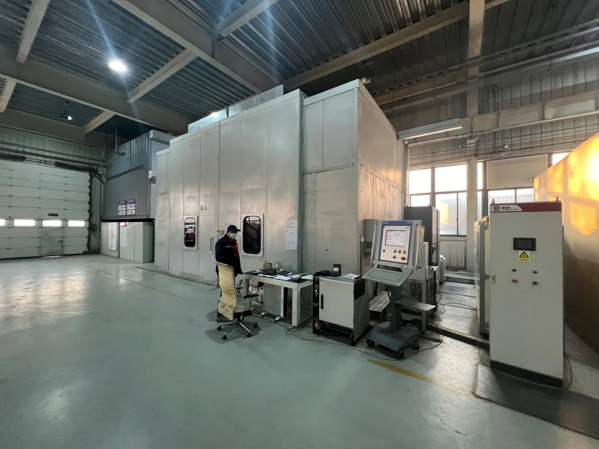 Surface coating line at the BVK plant